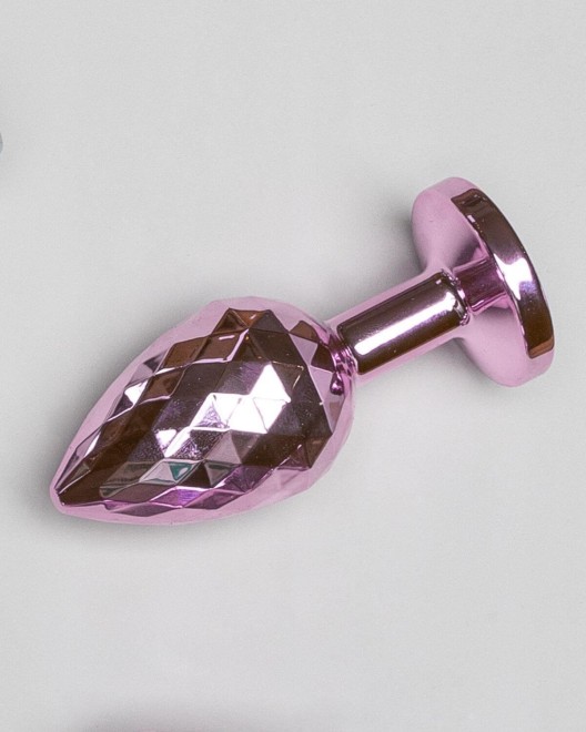 plug-bijou-facette-taille-m-rose