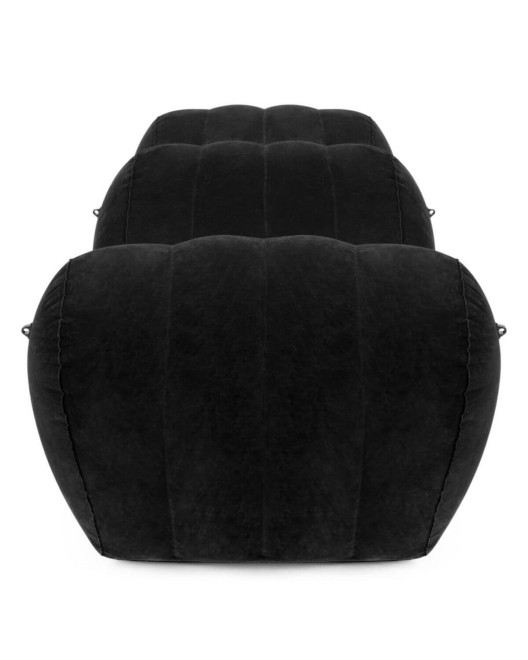 banc sexuel gonflable, noir, Bedroom Fantasies, zoom arrière