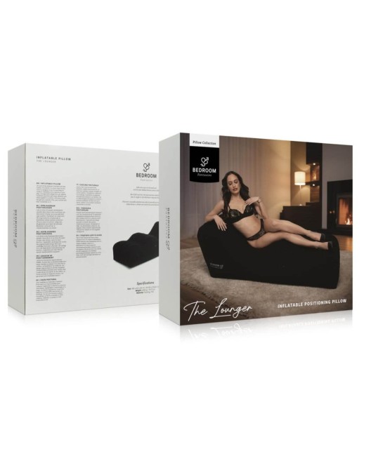 banc sexuel gonflable, noir, Bedroom Fantasies, boîte
