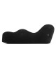 banc sexuel gonflable, noir, Bedroom Fantasies, côté
