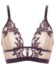 soutien-gorge bralette Venus, violet, Prelude Jolidon, devant, sur fond blanc