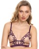 soutien-gorge bralette Venus, violet, Prelude Jolidon, zoom de face