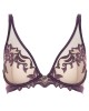 soutien-gorge à armatures Venus, violet, Prelude Jolidon, devant sur fond blanc