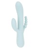 vibromasseur rabbit triple stimulation Good Vibes, bleu, vue devant