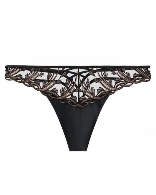 tanga Cosmic Romance, Aubade Lingerie, devant, sur fond blanc