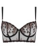 bustier Cosmic Romance, Aubade Lingerie, devant, sur fond blanc