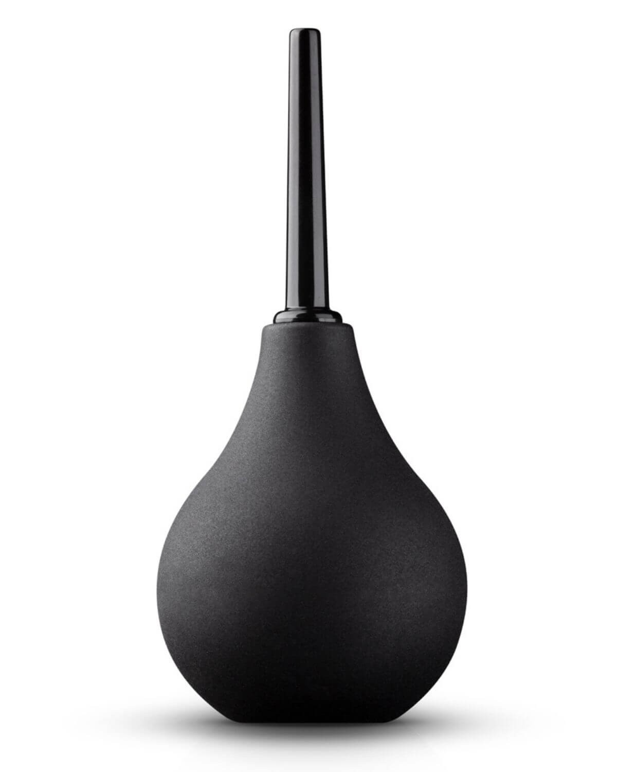 poire de lavement anal, noire, EasyToys, devant