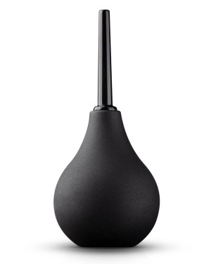 poire de lavement anal, noire, EasyToys, devant