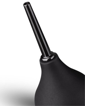 poire de lavement anal, noire, EasyToys, zoom embout