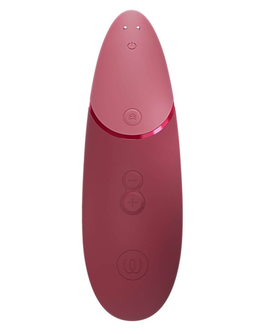 stimulateur clitoridien Womanizer Next, Sensual Collection, rouge, face