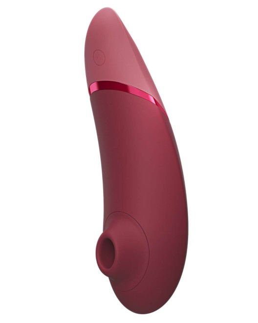 stimulateur clitoridien Womanizer Next, Sensual Collection, rouge, de profil