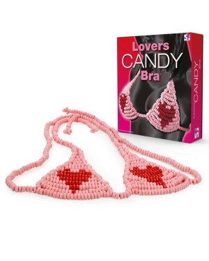 soutien-gorge bonbon érotique, Lovers candy bra, Spencer & Fleetwood, boîte et contenu