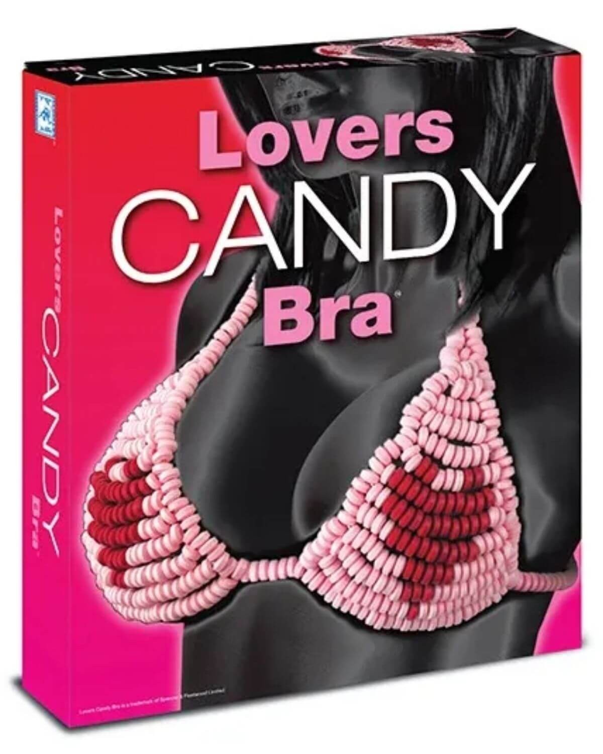 soutien-gorge bonbon érotique, Lovers candy bra, Spencer & Fleetwood, boîte