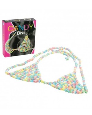 Dessous Bonbons Sweet & Sexy Candy Bra, boîte et contenu