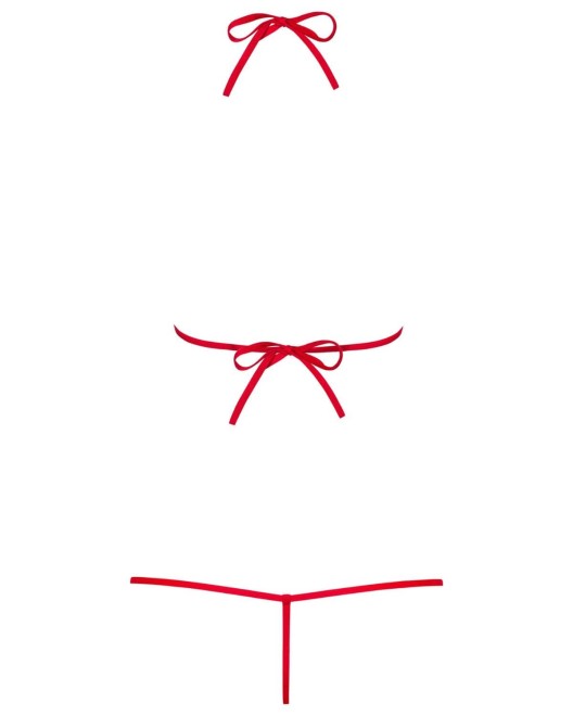 body Luiza, rouge, Obsessive, derrière