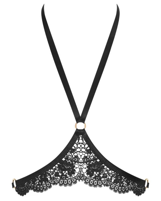 harnais Le Ravissant, Maison Close, noir, devant