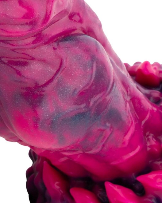 gode ventouse fantaisie XL Another World, Mythical Mates, zoom sur matière