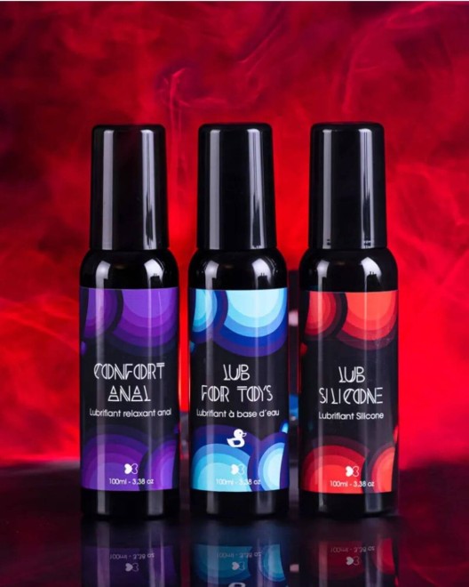 lubrifiant anal à base de silicone, 100ml, gamme