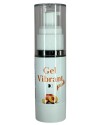 gel vibrant lubrifiant comestible à la pêche, 30ml, flacon