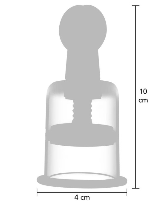 ventouses à tétons et clitoris, She.E.O, taille S/M