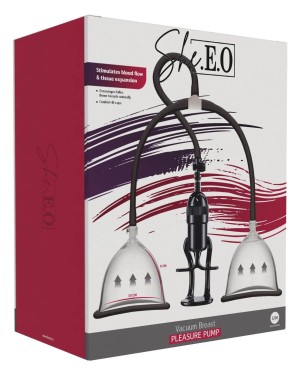 pompe à vide pour tétons, She.E.O, boîte taille ML