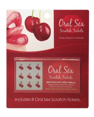 jeu à gratter coquin sexe oral, boîte