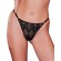 Tanga Noir ‘Cookie’ – Valege Lingerie