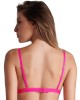 soutien-gorge triangle Corps à Corps Néon, rose, Maison Close, zoom dos