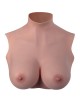 buste faux seins en silicone, Starbust Paris, foncé, vue de face