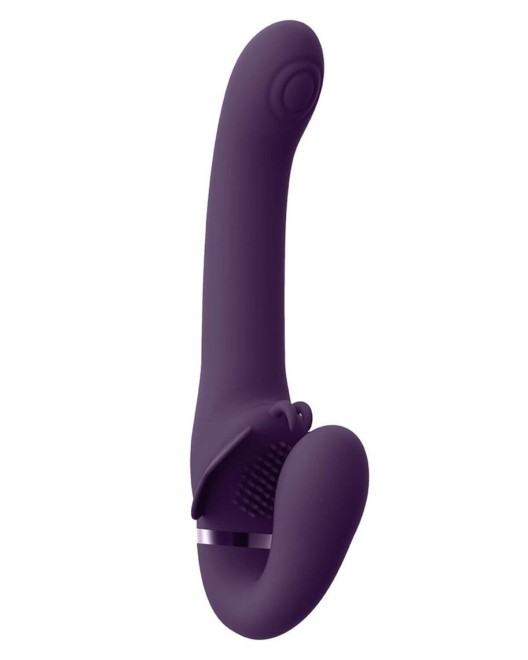 gode ceinture vibrant Satu, Vive, violet, vue de côté