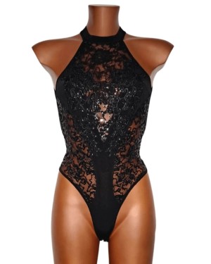 body dentelle à sequins Bea, OutX, vue devant