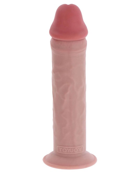 gode ventouse réaliste double densité, Get real deluxe, Toyjoy, vue de face