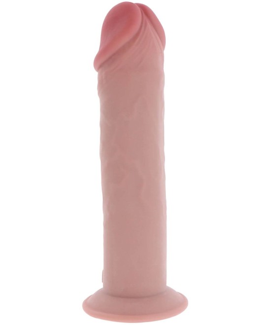 gode ventouse réaliste double densité, Get real deluxe, Toyjoy, vue de côté