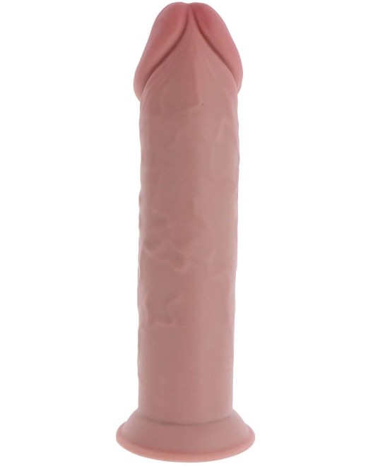 gode ventouse réaliste double densité, Get real deluxe 32 cm, Toyjoy, vue de face