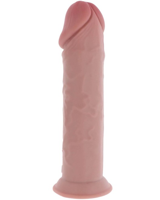 gode ventouse réaliste double densité, Get real deluxe 32 cm, Toyjoy, vue profil