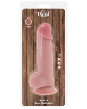 gode ventouse réaliste avec testicules XL, get real, ToyJoy, boîte