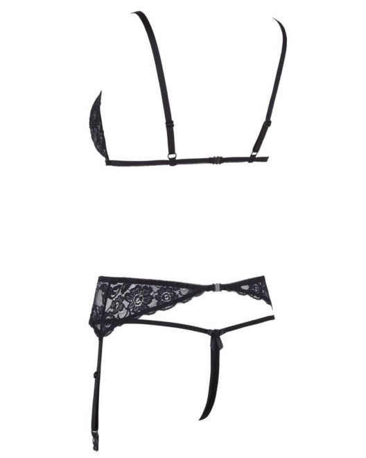 ensemble dentelle ouvert, Cottelli lingerie, dos