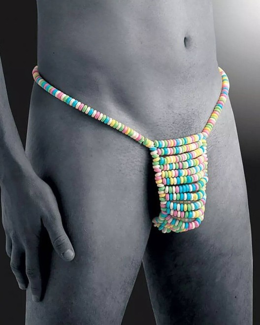 dessous bonbons Sweet and sexy candy Posing touch, Spencer and Fleetwood, sur mannequin