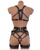 ensemble de lingerie bondage 5 pièces, collection Paradise Boutik, dos