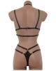 ensemble lingerie dentelle et brides, collection Paradise Boutik, dos