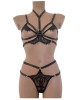 ensemble lingerie dentelle et brides, collection Paradise Boutik, devant
