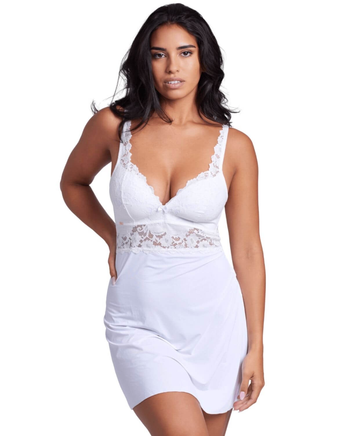 nuisette sexy Lido, Valege Lingerie, ivoire, devant