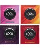 préservatifs parfumés Mixed Flavoured, Exs, lot de 2, quatre arômes