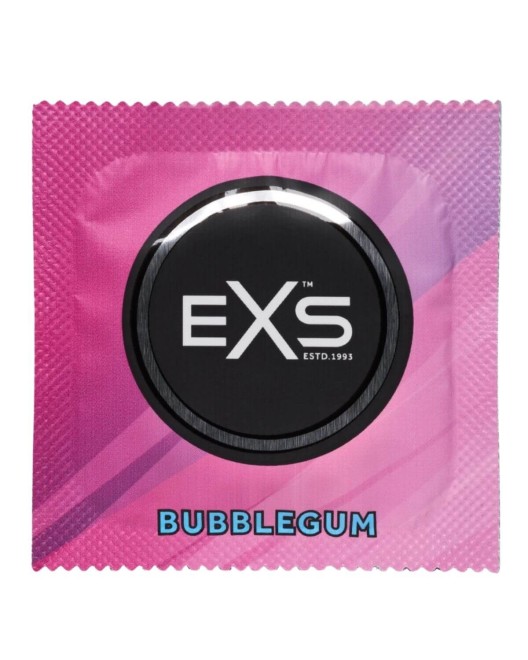 préservatifs parfumés Mixed Flavoured, Exs, lot de 2, bubblegum
