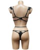 ensemble bondage en dentelle, collection Paradise Boutik, dos
