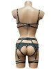 ensemble lingerie ouverte bondage, Paradise Boutik, dos