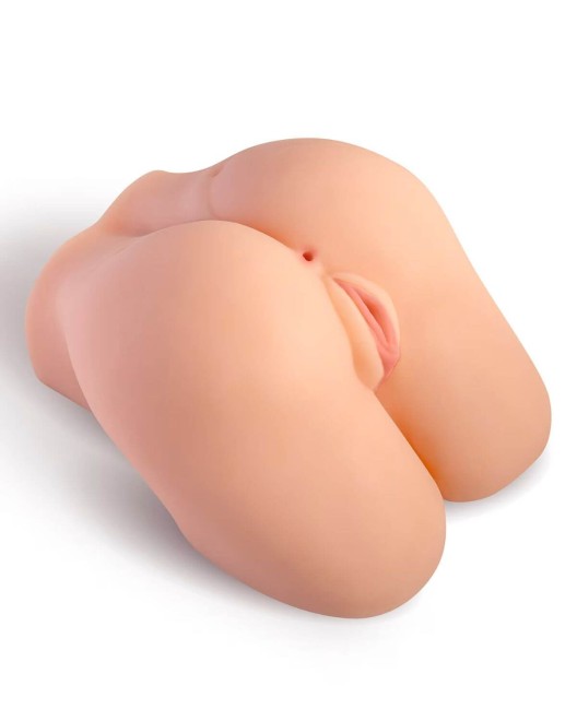 fessier réaliste vibrant vagin et anus Kelly, Real Body, vue de profil