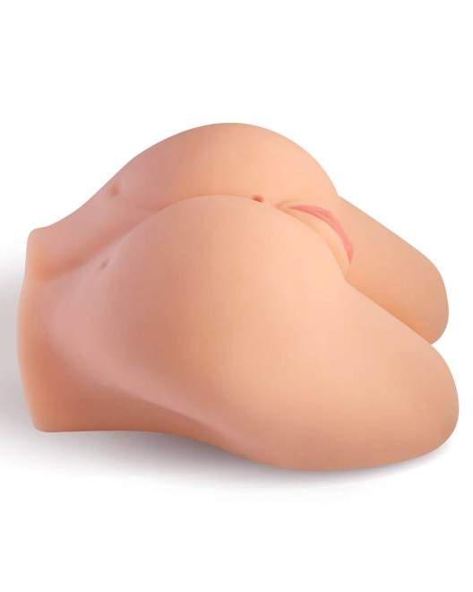 fessier réaliste vibrant vagin et anus Kelly, Real Body, vue de côté