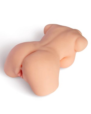 buste masturbateur vibrant Emily, Real Body, position à genoux