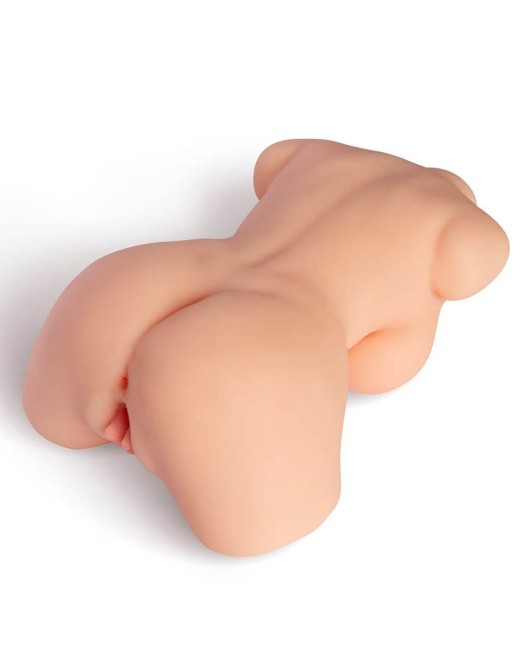 buste masturbateur vibrant Emily, Real Body, position à genoux